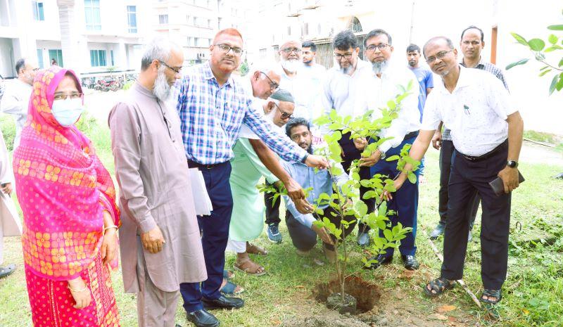 ‍ডুয়েটে বৃক্ষরোপণ কর্মসূচি